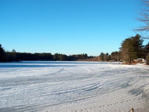 Governors Lake in Winter